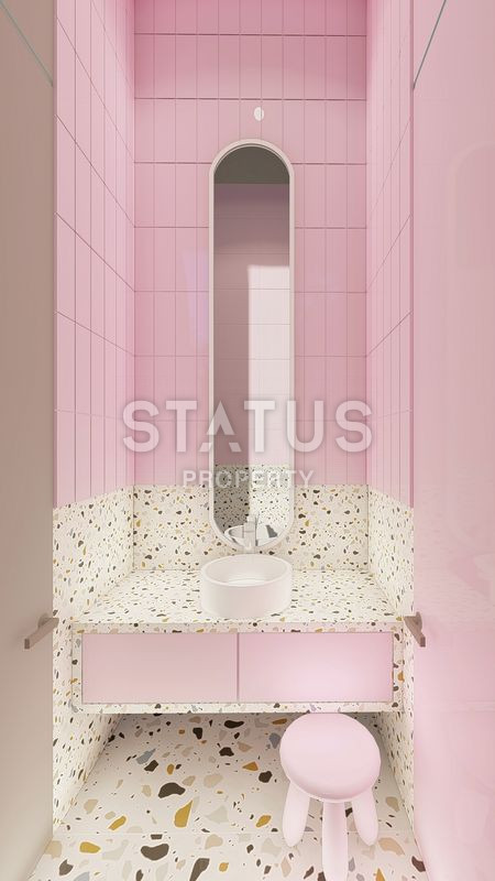 Шикарный эксклюзивный проект с апартаментами 1+1, 2+1, пентхаусами и садовыми дуплексами. Кестель, Алания. фото 47