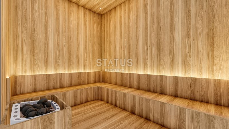 Шикарный эксклюзивный проект с апартаментами 1+1, 2+1, пентхаусами и садовыми дуплексами. Кестель, Алания. фото 53