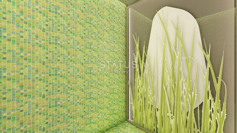 Шикарный эксклюзивный проект с апартаментами 1+1, 2+1, пентхаусами и садовыми дуплексами. Кестель, Алания. фото 54