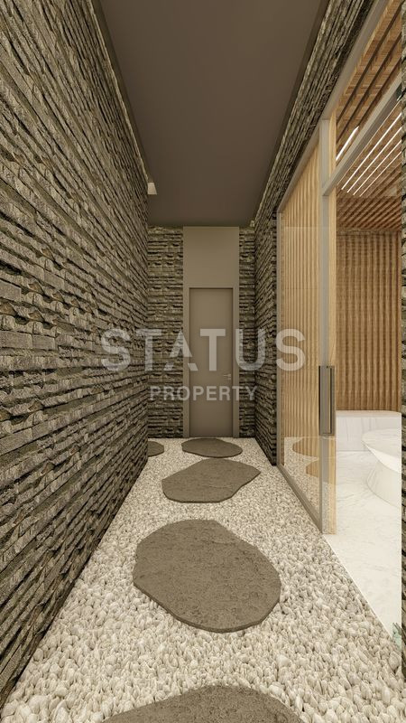 Шикарный эксклюзивный проект с апартаментами 1+1, 2+1, пентхаусами и садовыми дуплексами. Кестель, Алания. фото 59