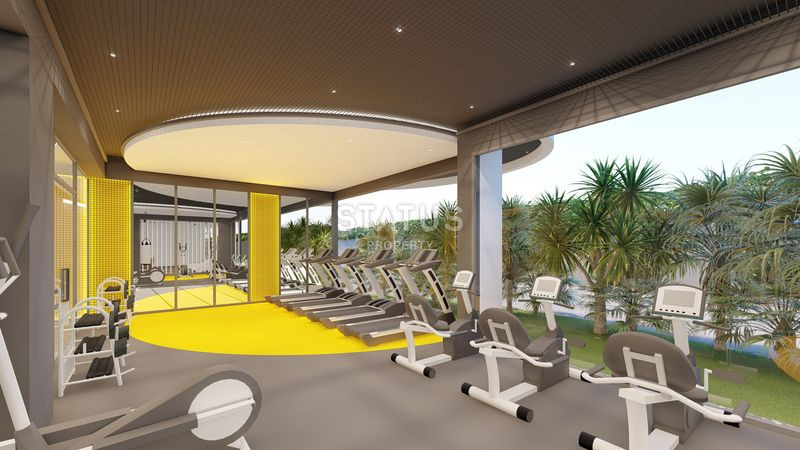 Шикарный эксклюзивный проект с апартаментами 1+1, 2+1, пентхаусами и садовыми дуплексами. Кестель, Алания. фото 64