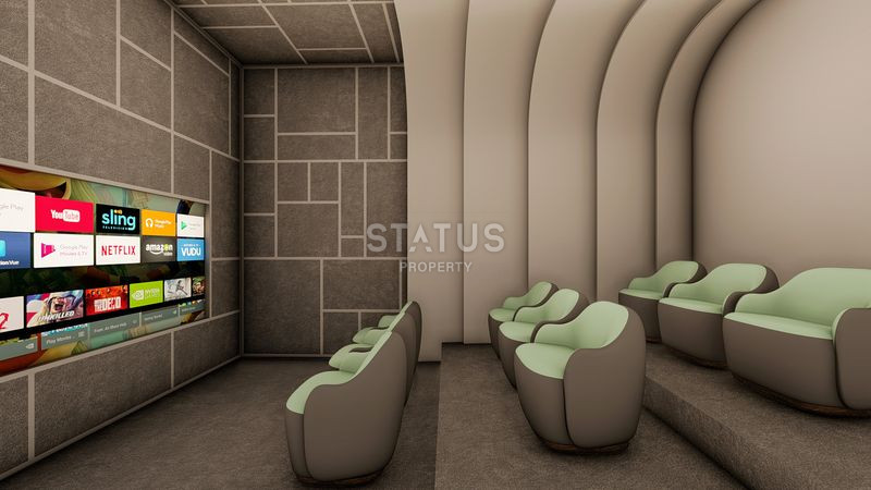 Шикарный эксклюзивный проект с апартаментами 1+1, 2+1, пентхаусами и садовыми дуплексами. Кестель, Алания. фото 65