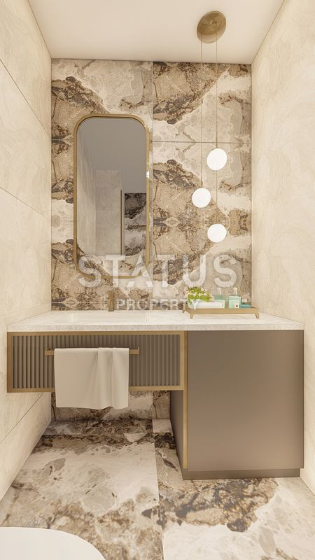 Шикарный эксклюзивный проект с апартаментами 1+1, 2+1, пентхаусами и садовыми дуплексами. Кестель, Алания. фото 88