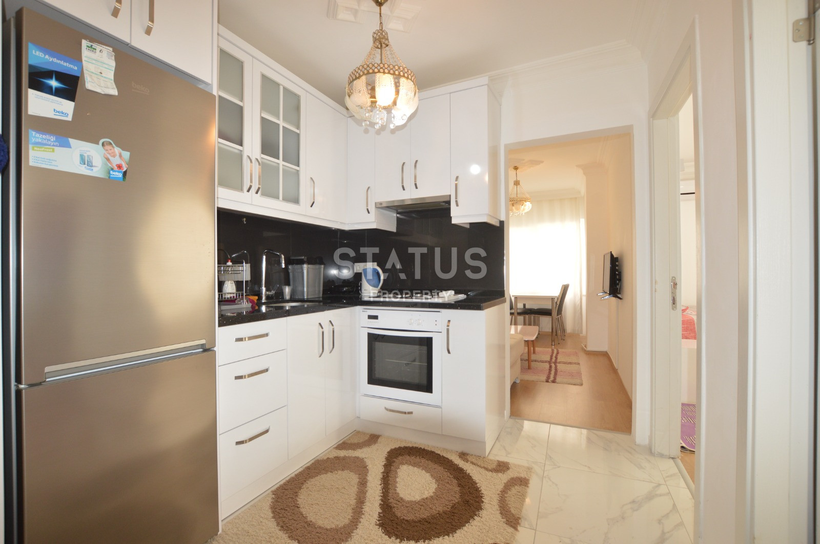 Квартира 2+1 в центре Алании в 600 мктрах от моря, 70 кв.м. фото 2