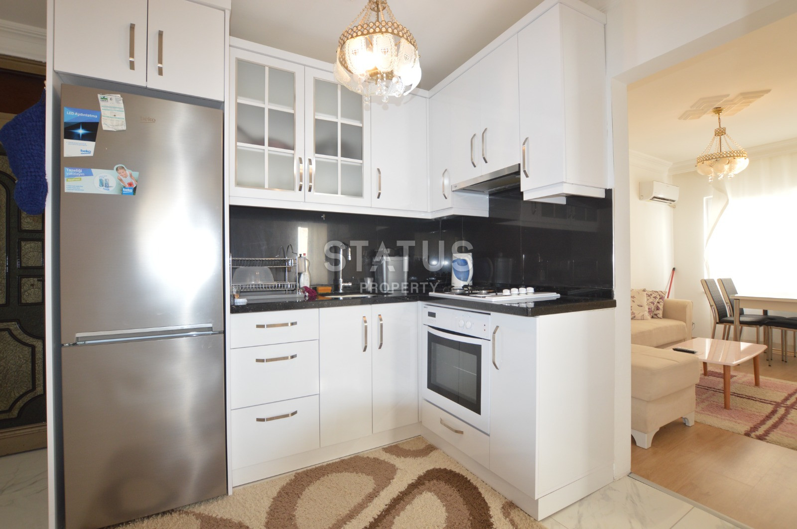 Apartment 2+1 in the center of Alanya, 600 m from the sea, 70 sq.m. фото 7