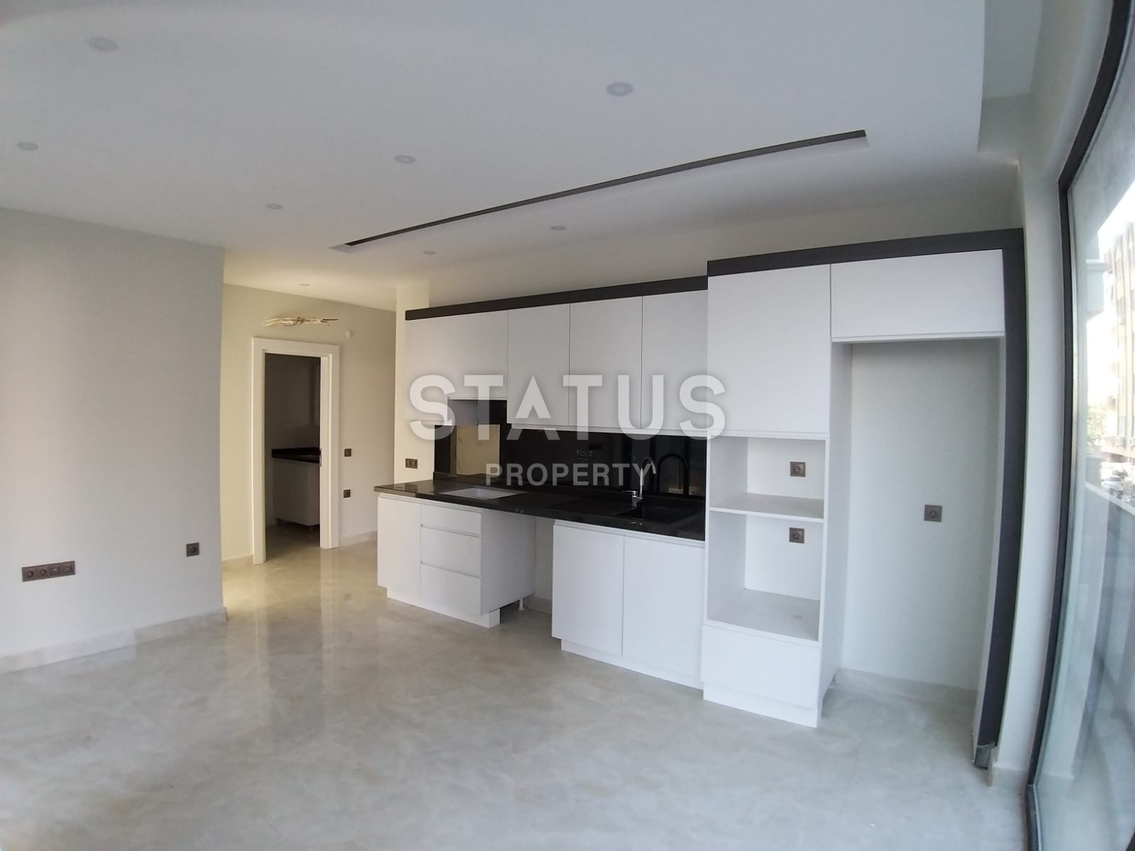 Новые апартаменты 2+1 на первой береговой линии в районе Махмутлар, 85 кв.м. фото 5