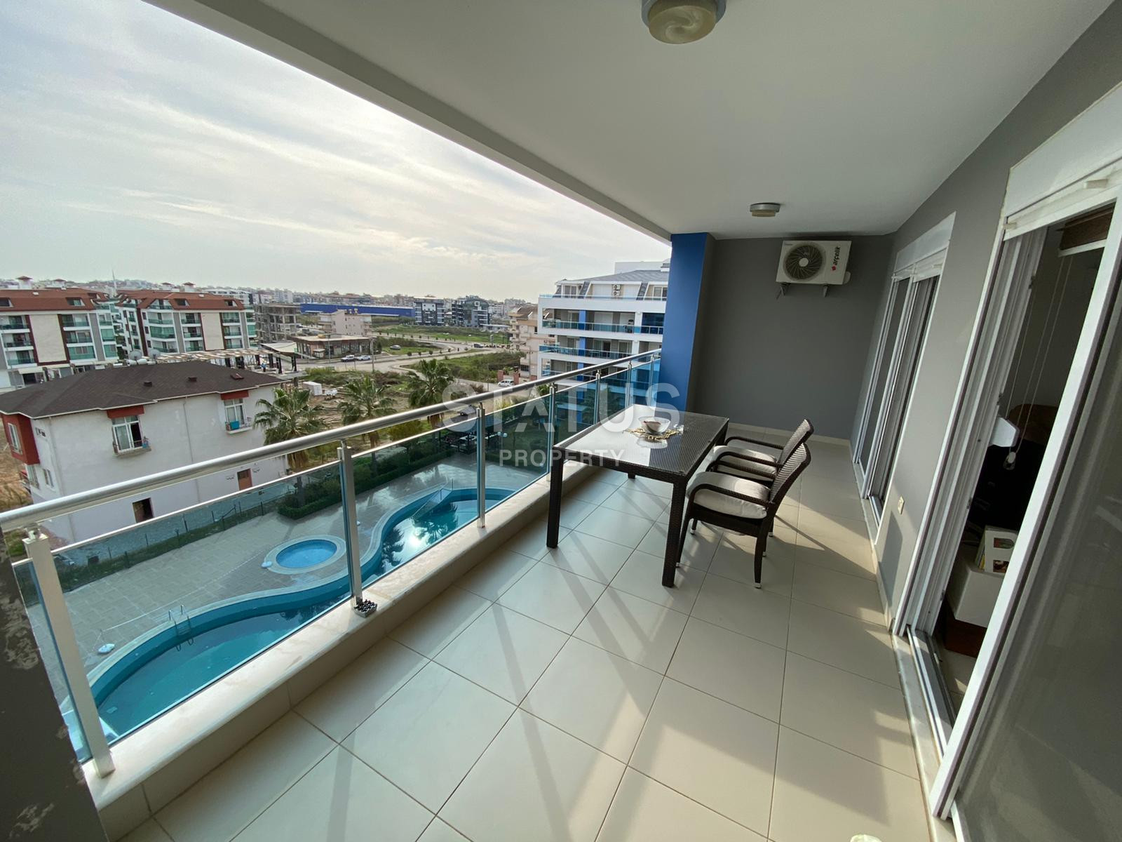 Двухуровневая квартира 2+1 в элитном комплексе, 125 м2. Джикджилли, Алания. фото 14