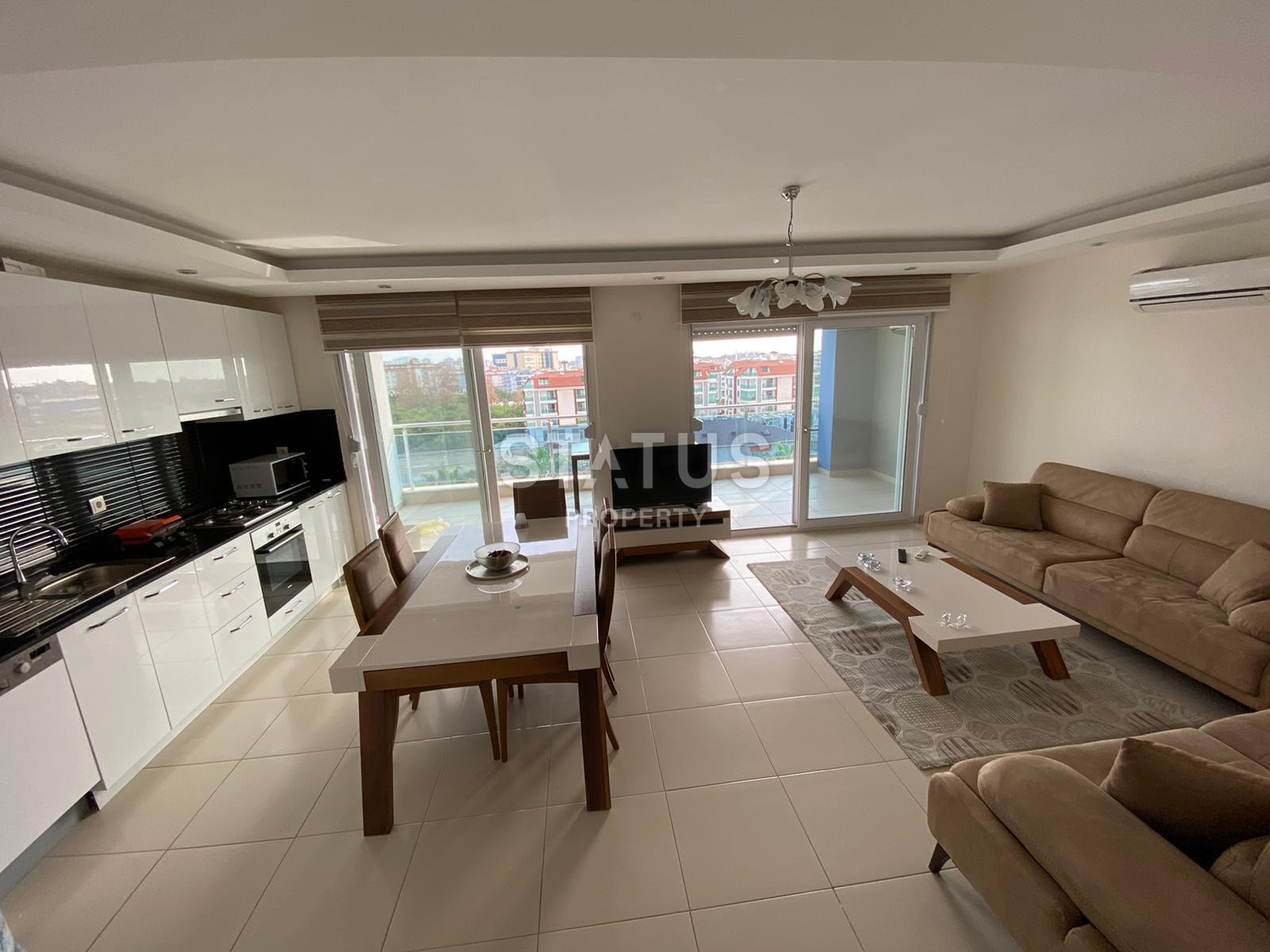 Двухуровневая квартира 2+1 в элитном комплексе, 125 м2. Джикджилли, Алания. фото 16