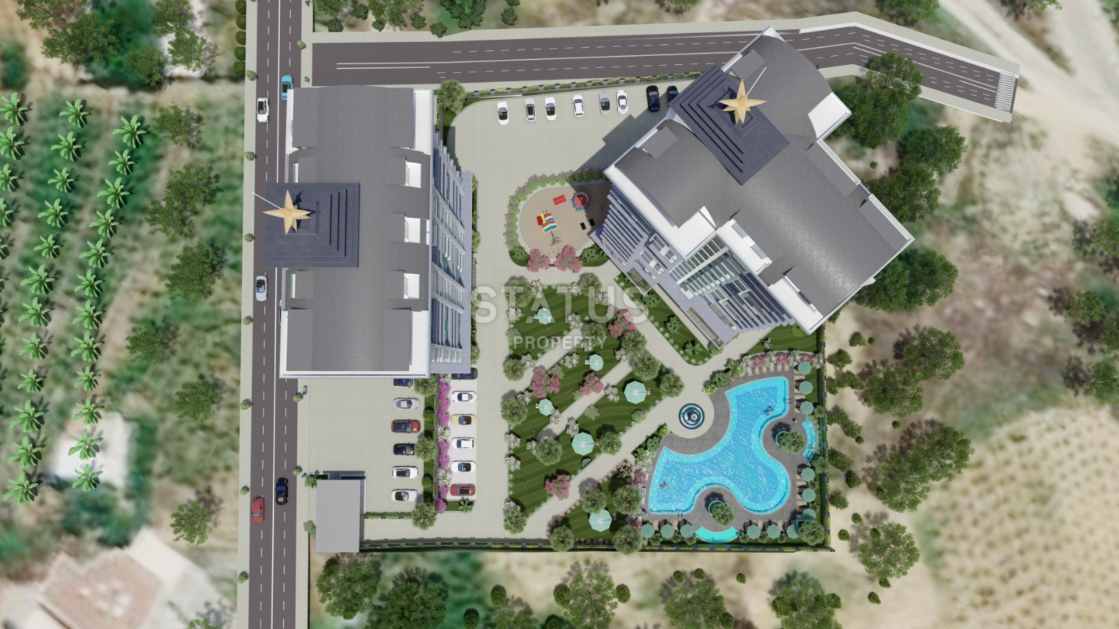 Элитный проект с видом на море в Махмутларе. Апартаменты 1+1, 2+1, 3+1 и 5+1 от 51 м2. фото 15