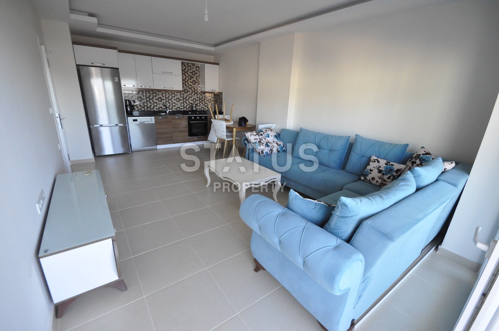 Новая квартира 1+1 в новом комплексе в 5 минутах ходьбы  до моря, 75 м2. фото 6