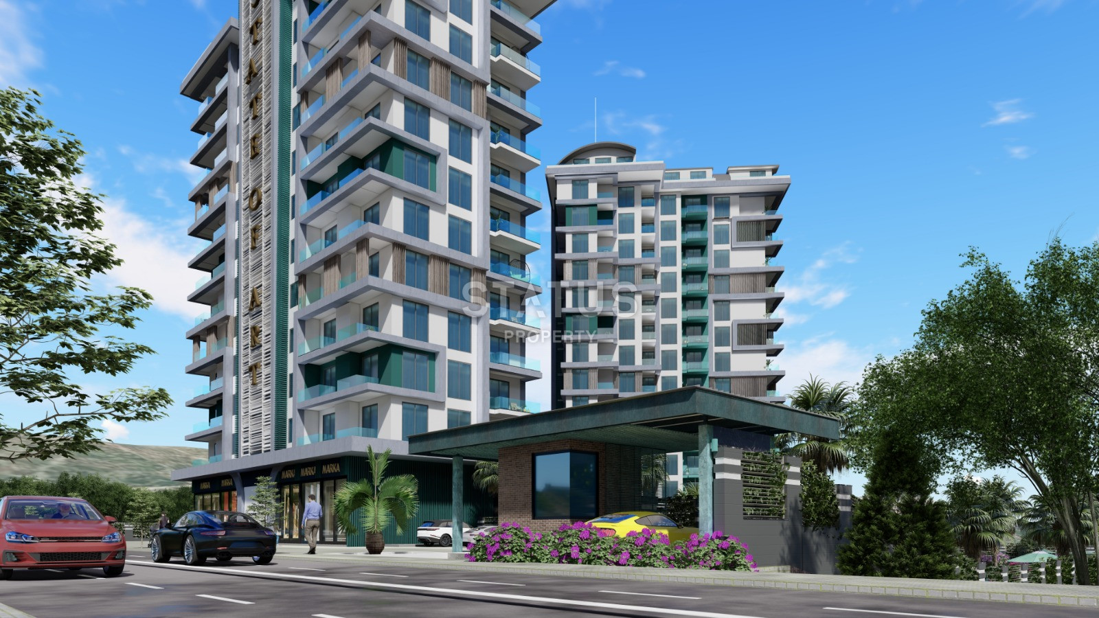 Элитный проект с видом на море в Махмутларе. Апартаменты 1+1, 2+1, 3+1 и 5+1 от 51 м2. фото 18