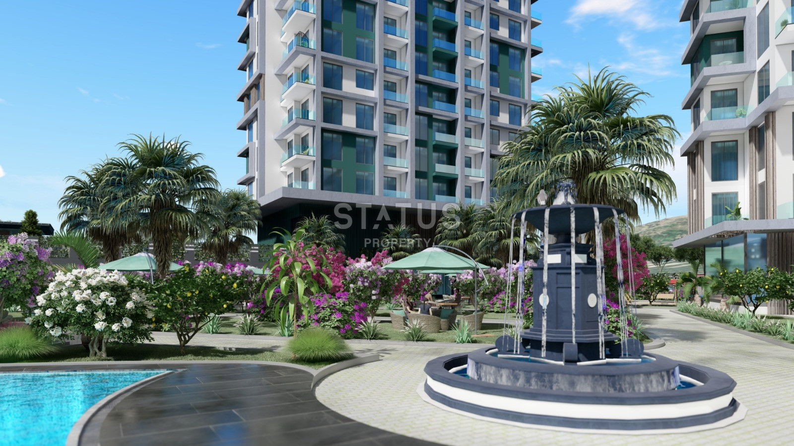 Элитный проект с видом на море в Махмутларе. Апартаменты 1+1, 2+1, 3+1 и 5+1 от 51 м2. фото 20