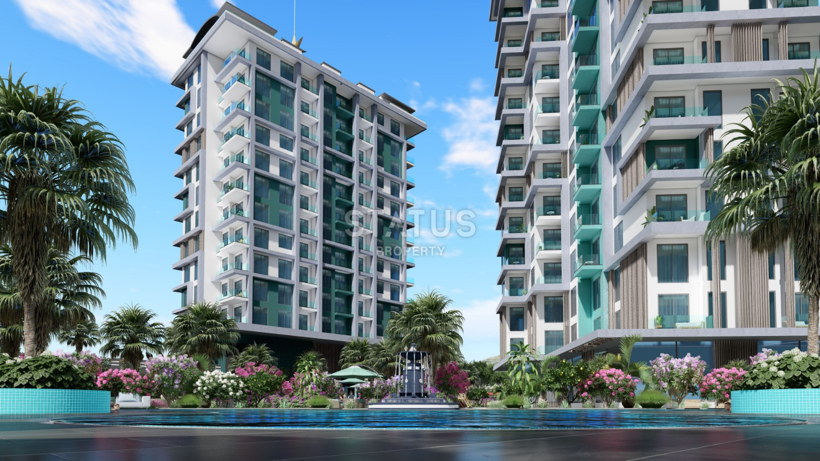 Элитный проект с видом на море в Махмутларе. Апартаменты 1+1, 2+1, 3+1 и 5+1 от 51 м2. фото 22