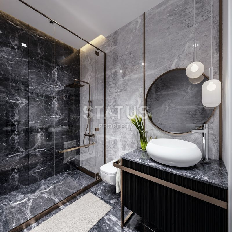 Элитный проект с видом на море в Махмутларе. Апартаменты 1+1, 2+1, 3+1 и 5+1 от 51 м2. фото 29