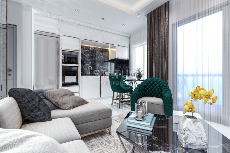 Элитный проект с видом на море в Махмутларе. Апартаменты 1+1, 2+1, 3+1 и 5+1 от 51 м2. фото 31