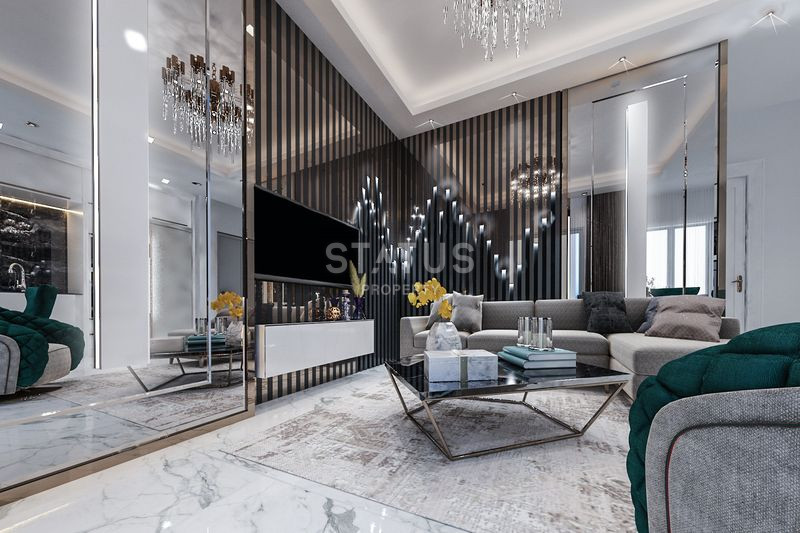 Элитный проект с видом на море в Махмутларе. Апартаменты 1+1, 2+1, 3+1 и 5+1 от 51 м2. фото 33