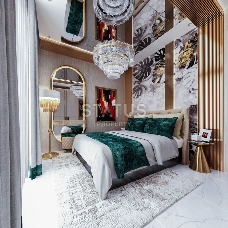 Элитный проект с видом на море в Махмутларе. Апартаменты 1+1, 2+1, 3+1 и 5+1 от 51 м2. фото 36