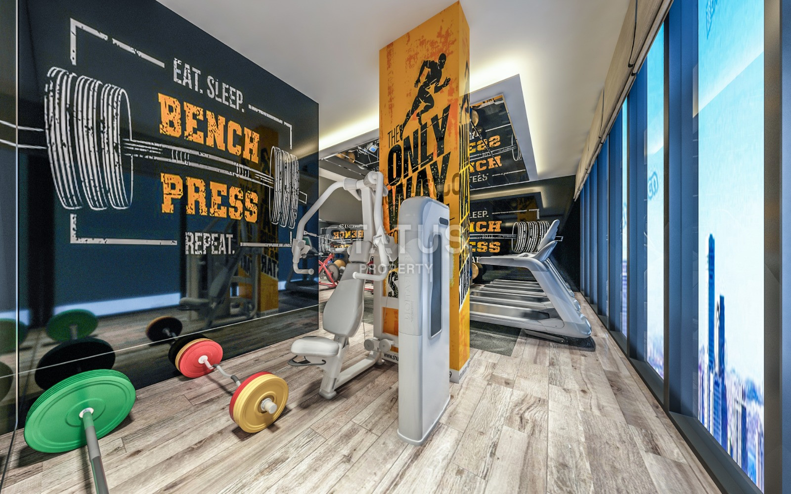 Элитный проект с видом на море в Махмутларе. Апартаменты 1+1, 2+1, 3+1 и 5+1 от 51 м2. фото 40