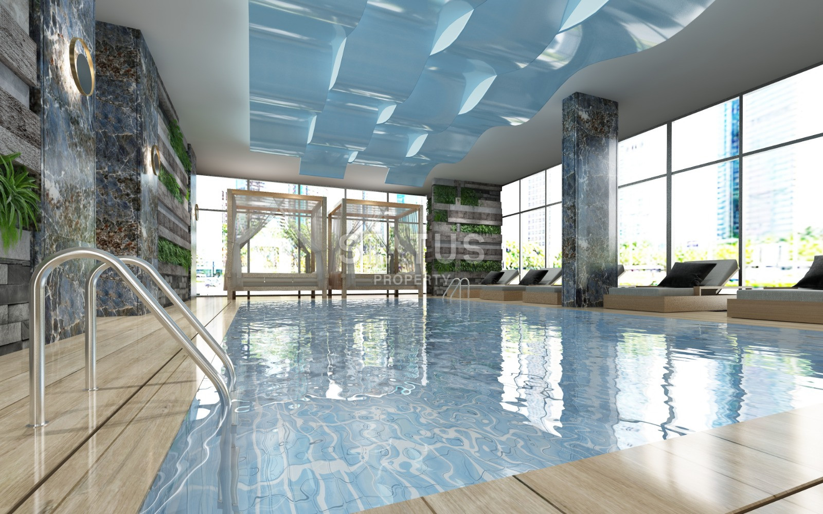 Элитный проект с видом на море в Махмутларе. Апартаменты 1+1, 2+1, 3+1 и 5+1 от 51 м2. фото 41