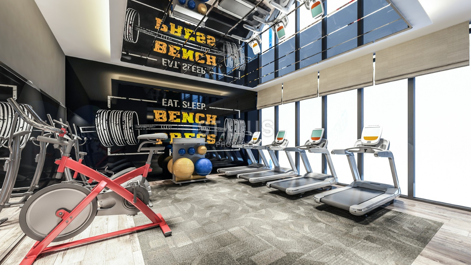 Элитный проект с видом на море в Махмутларе. Апартаменты 1+1, 2+1, 3+1 и 5+1 от 51 м2. фото 42