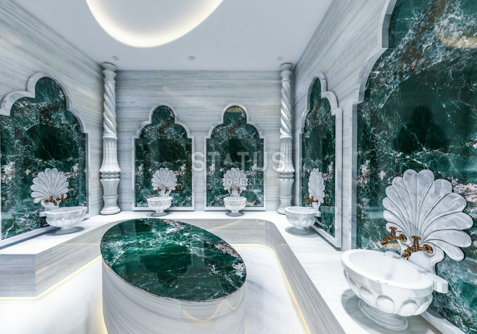 Элитный проект с видом на море в Махмутларе. Апартаменты 1+1, 2+1, 3+1 и 5+1 от 51 м2. фото 44