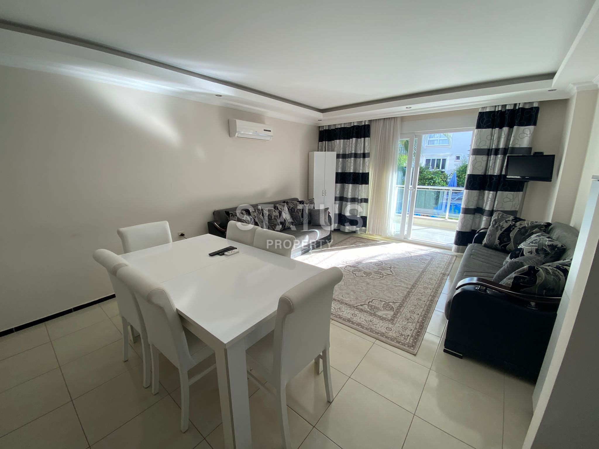 Просторная квартира 1+1 с мебелью в 50 метрах от моря в Кестеле, 65 м2. фото 9