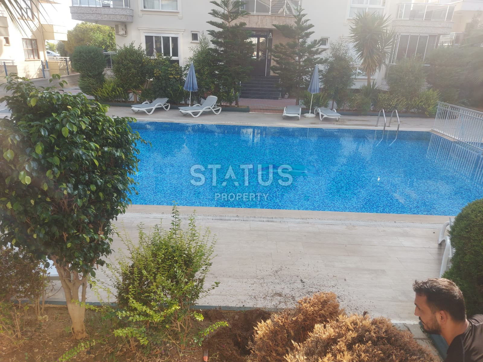 Просторная квартира 1+1 с мебелью в 50 метрах от моря в Кестеле, 65 м2. фото 20