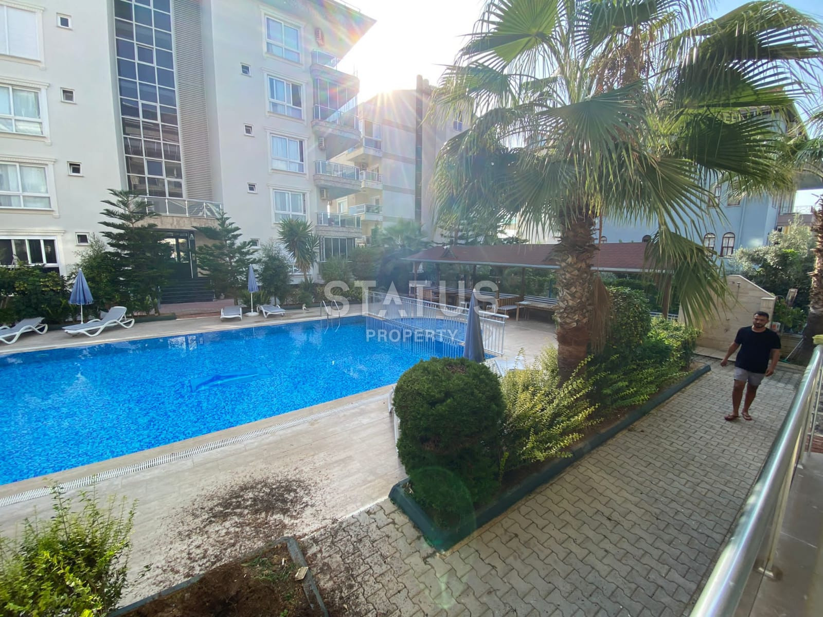 Просторная квартира 1+1 с мебелью в 50 метрах от моря в Кестеле, 65 м2. фото 21