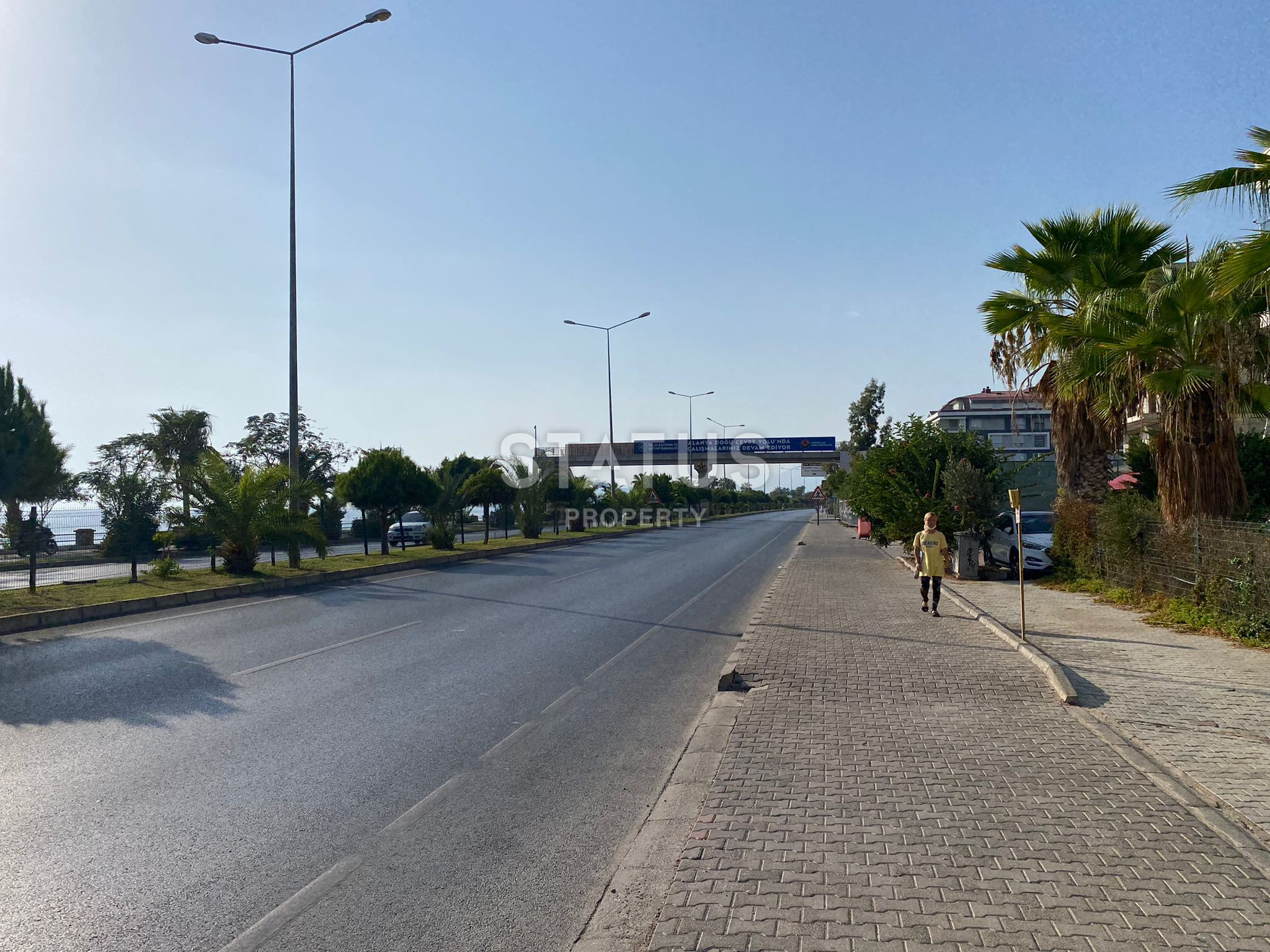 Просторная квартира 1+1 с мебелью в 50 метрах от моря в Кестеле, 65 м2. фото 25