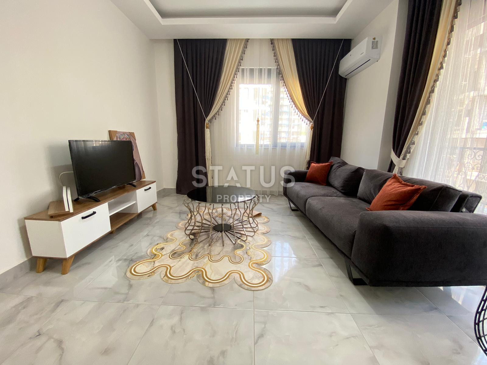 Меблированные апартаменты 1+1 в новом доме, 60 м2. Махмутлар, Алания. фото 6