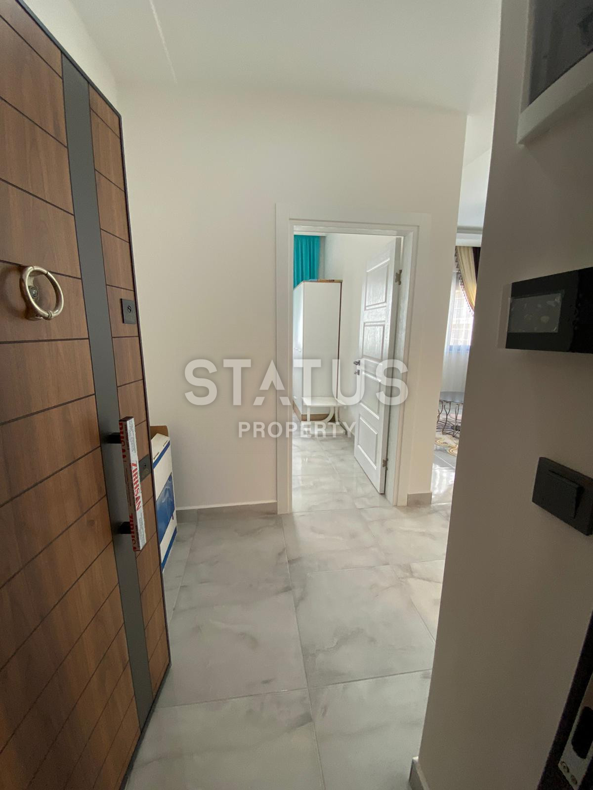 Меблированные апартаменты 1+1 в новом доме, 60 м2. Махмутлар, Алания. фото 13