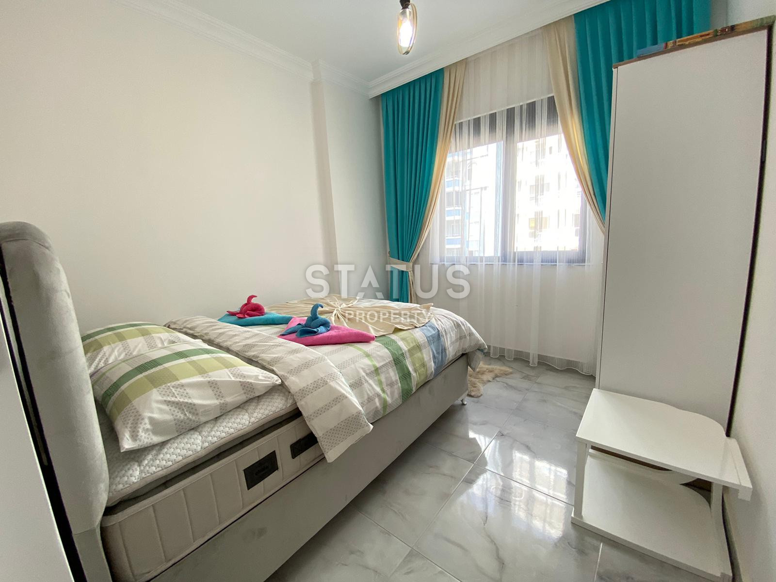 Меблированные апартаменты 1+1 в новом доме, 60 м2. Махмутлар, Алания. фото 16