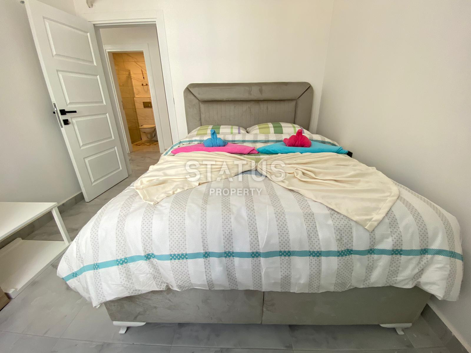 Меблированные апартаменты 1+1 в новом доме, 60 м2. Махмутлар, Алания. фото 17