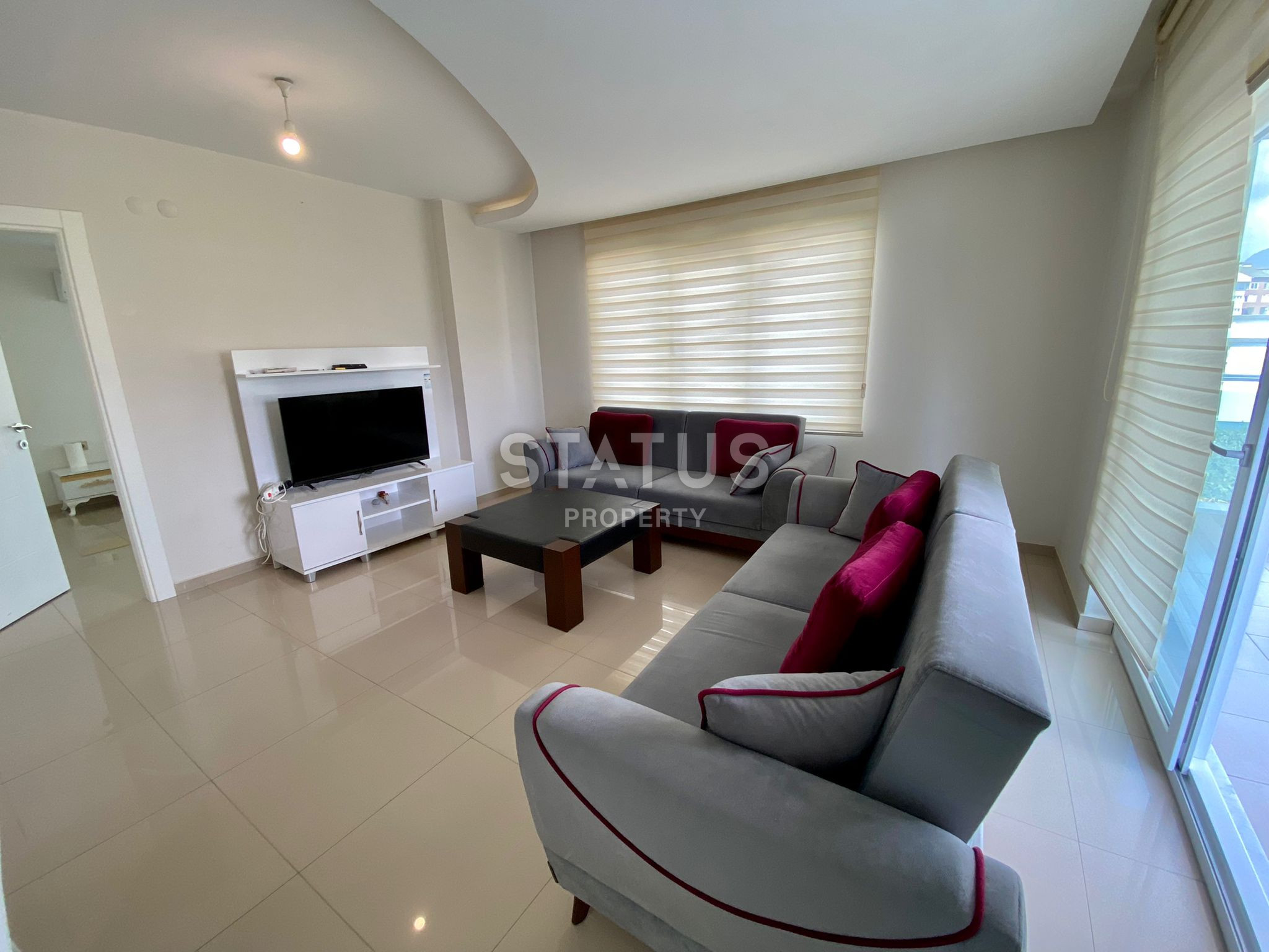 Большая двухкомнатная квартира с мебелью в отличном комплексе, 75 м2. Махмутлар, Алания. фото 3