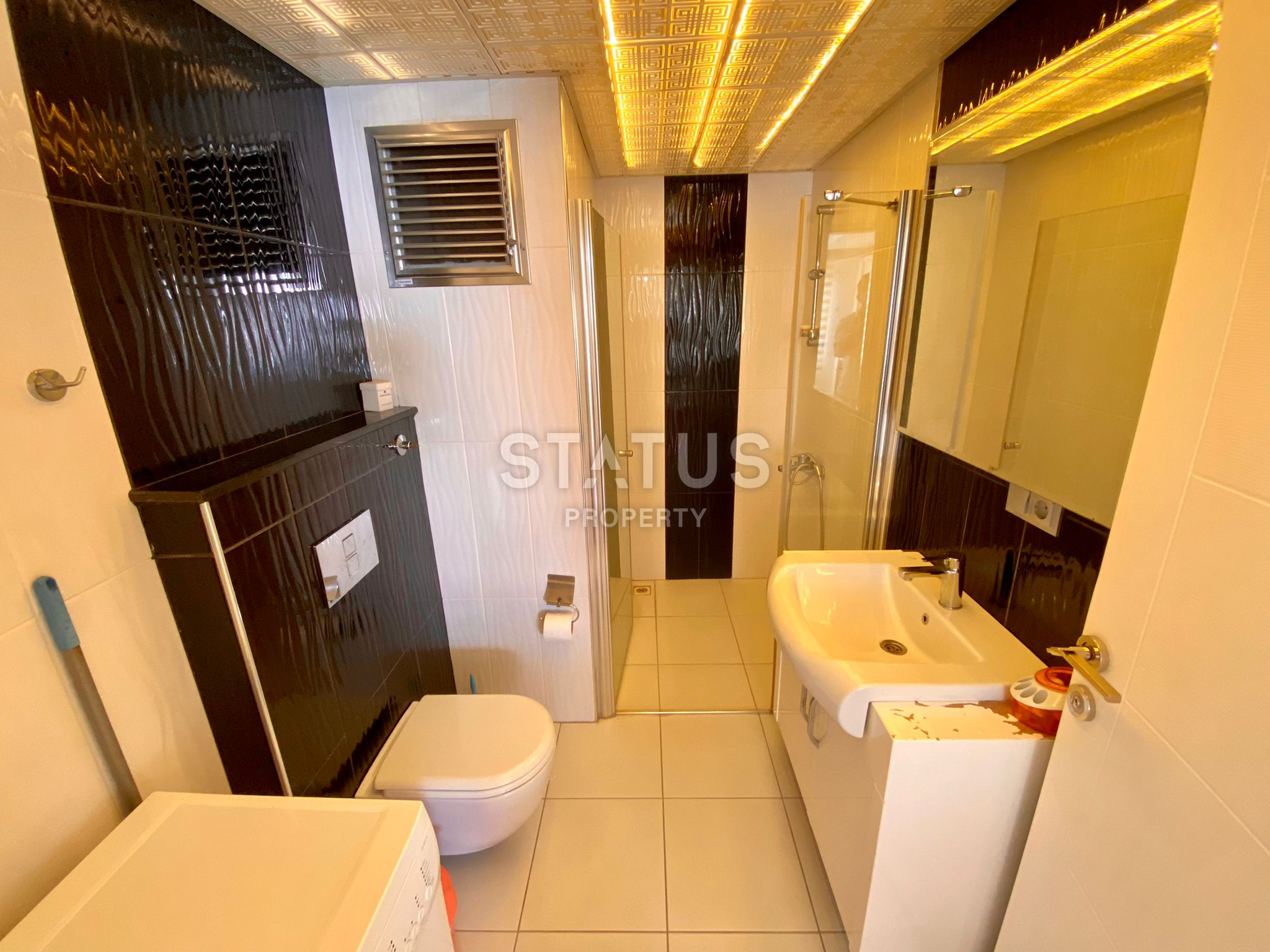 Большая двухкомнатная квартира с мебелью в отличном комплексе, 75 м2. Махмутлар, Алания. фото 12