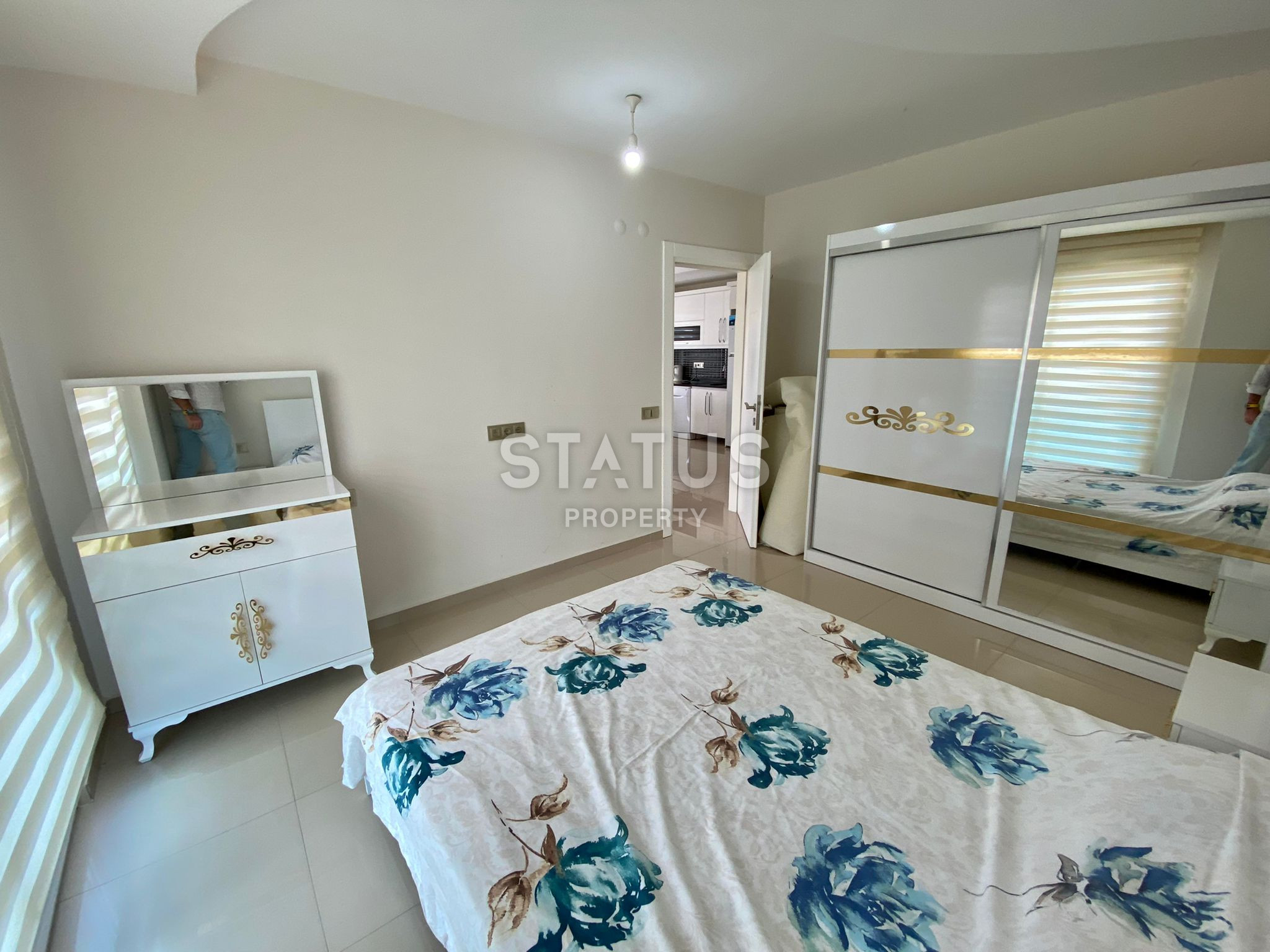 Большая двухкомнатная квартира с мебелью в отличном комплексе, 75 м2. Махмутлар, Алания. фото 13