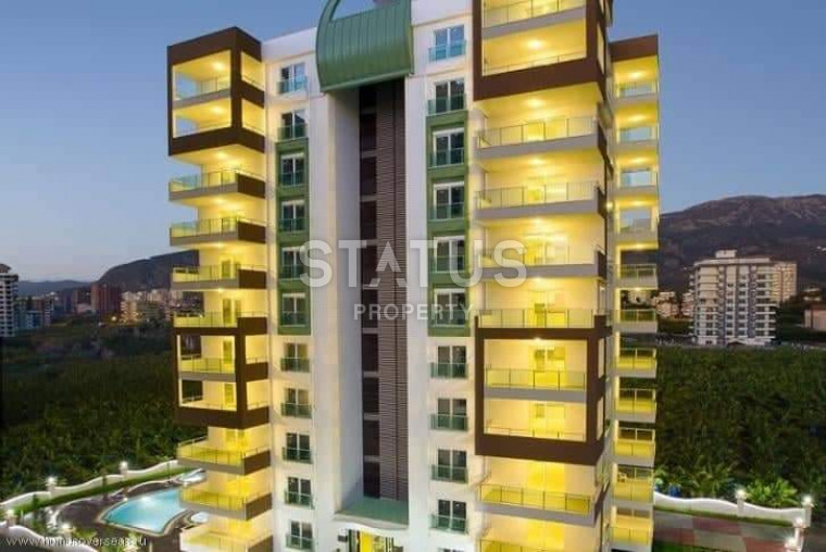 Квартира 1+1 с видом на горы и море в Махмутларе, 65 м2 фото 1