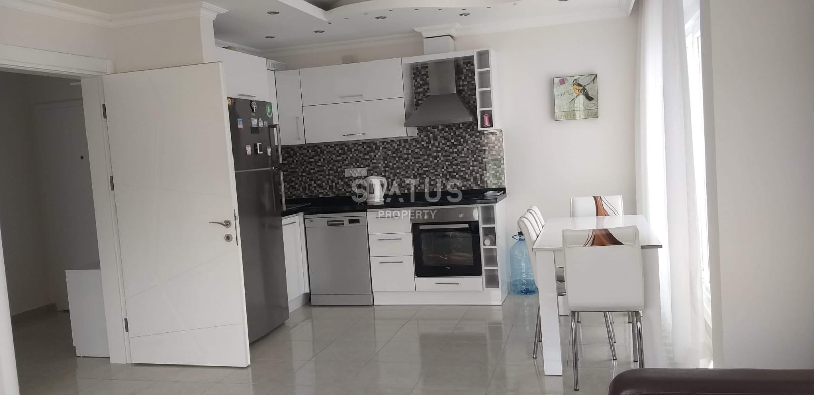 Apartment 1+1 with mountain and sea views in Mahmutlar, 65 m2 фото 11