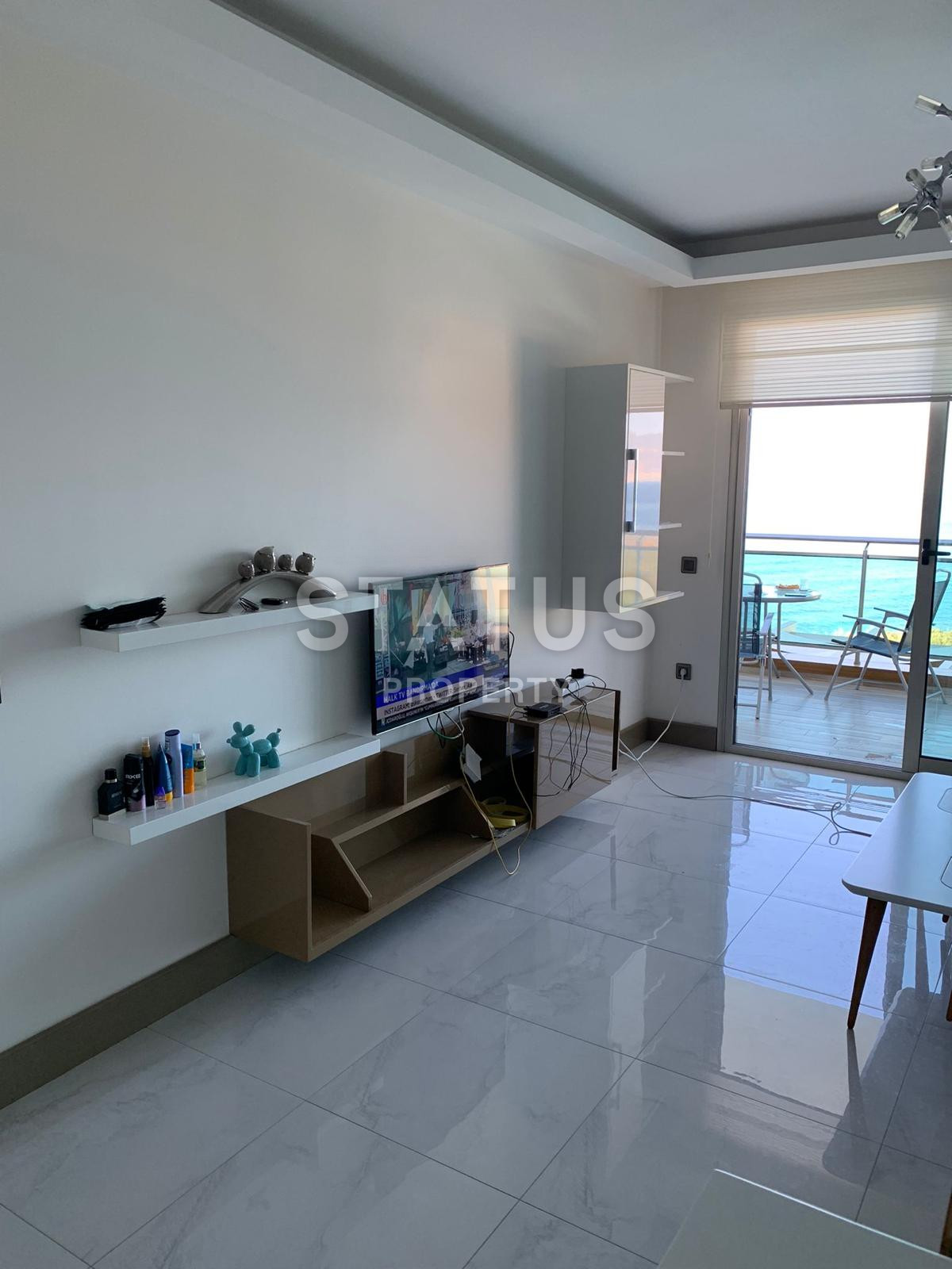 Квартира 1+1 на первой линии с видом на море в Каргыджаке, 57 кв м. фото 7