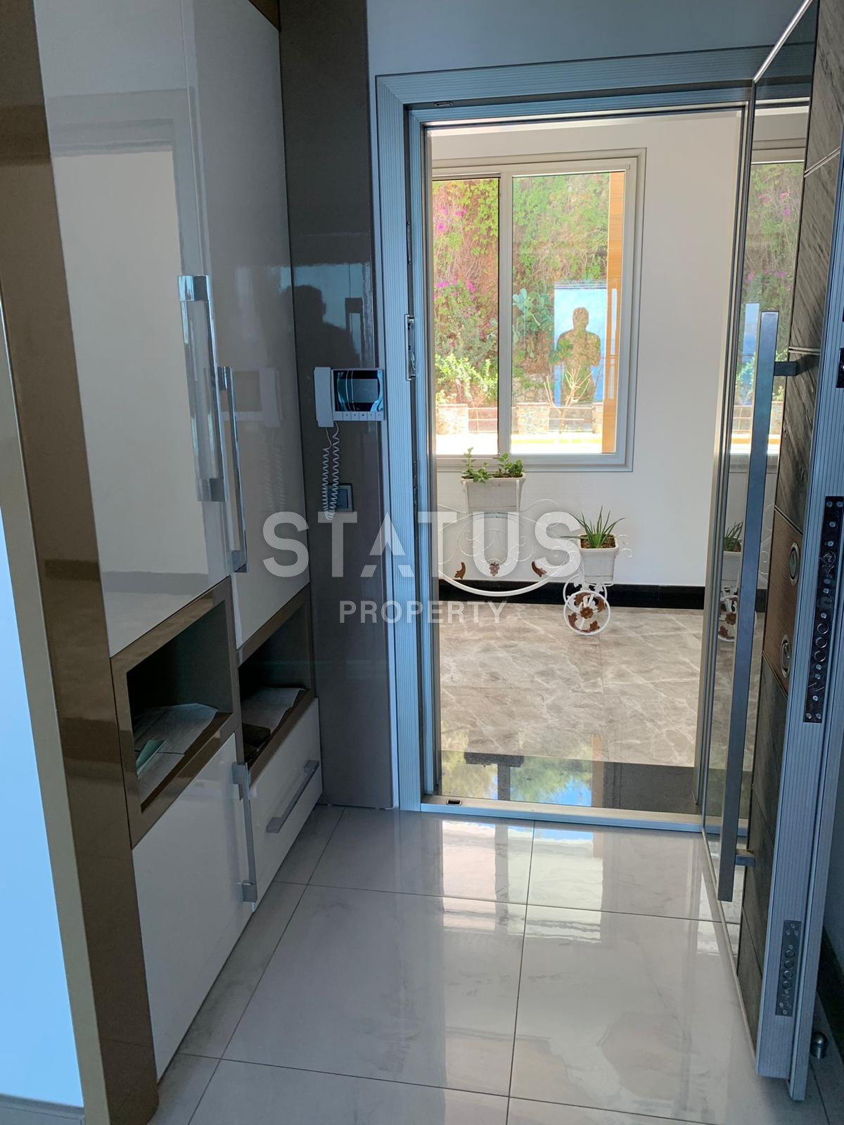 Квартира 1+1 на первой линии с видом на море в Каргыджаке, 57 кв м. фото 11