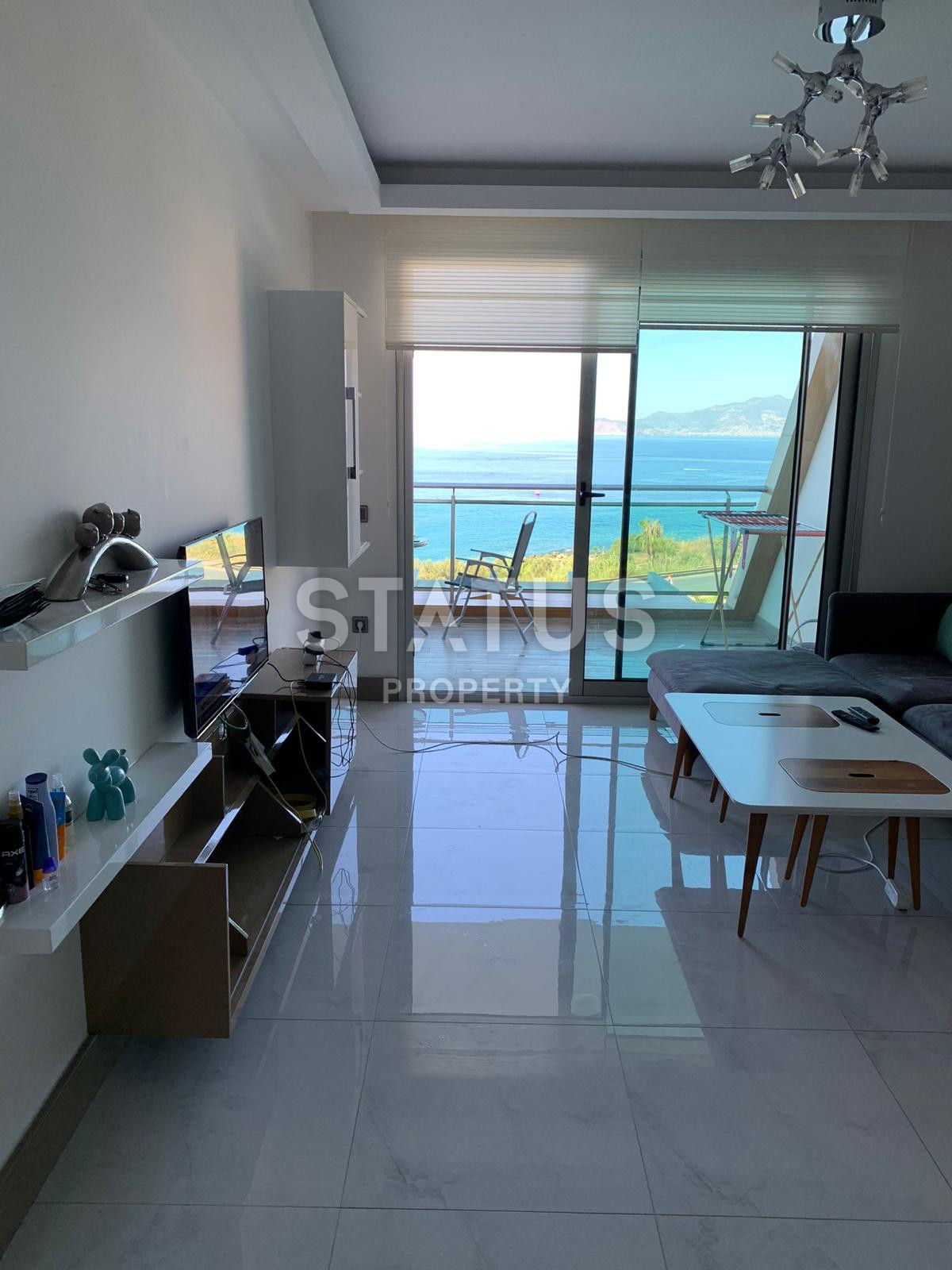 Квартира 1+1 на первой линии с видом на море в Каргыджаке, 57 кв м. фото 15