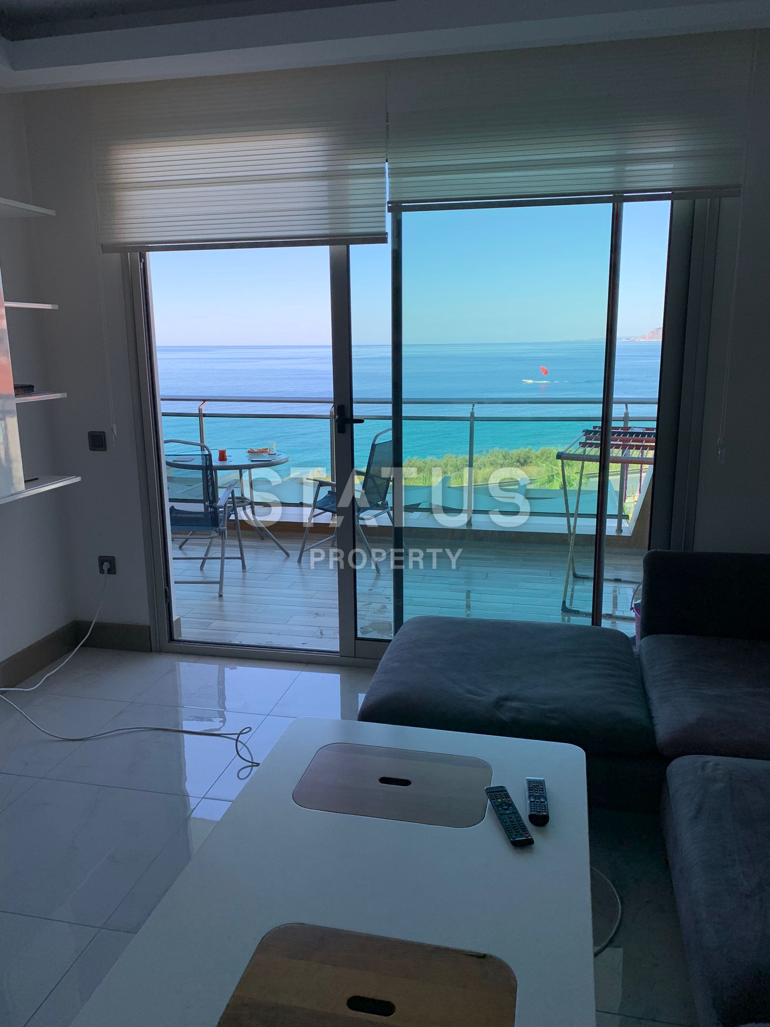 Квартира 1+1 на первой линии с видом на море в Каргыджаке, 57 кв м. фото 17