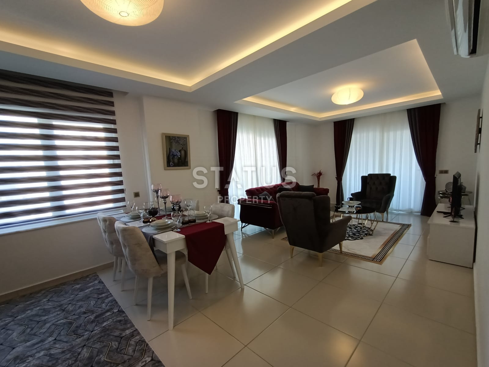 One-bedroom apartment with furniture and appliances in Mahmutlar, 80 sq. фото 3