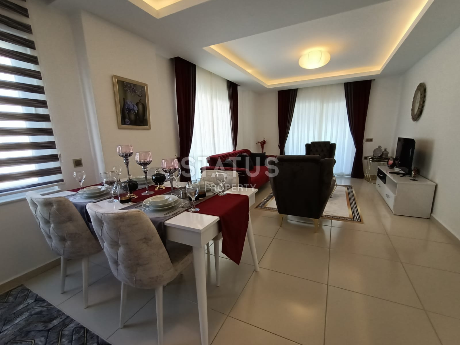 One-bedroom apartment with furniture and appliances in Mahmutlar, 80 sq. фото 8