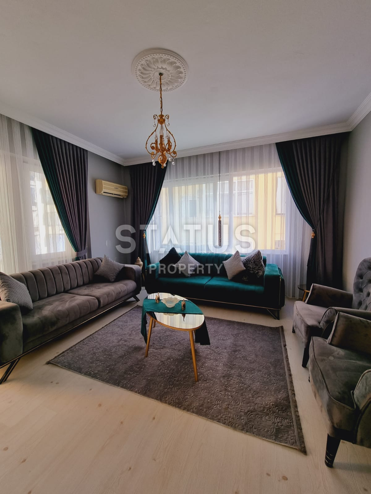 Квартира 2+1 с мебелью в 200 метрах от моря, 110 м2. Махмутлар, Алания. фото 2