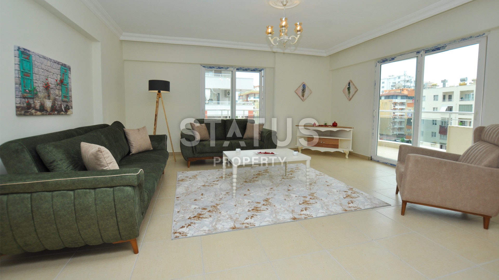 Квартира большой площади 3+1 с новой мебелью по супер цене! 145 кв.м. фото 3