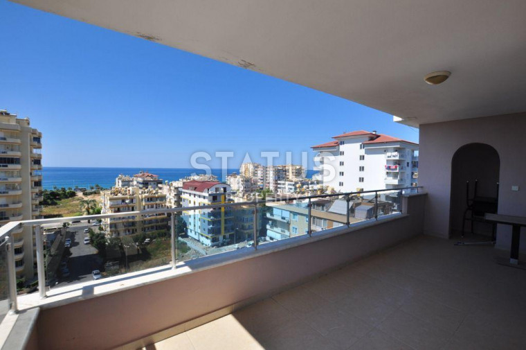 Просторная меблированная квартира 1+1 с видом на море, 70 м2. Махмутлар, Алания. фото 1