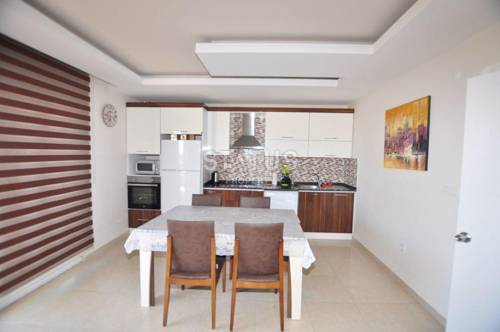 Spacious furnished apartment 1+1 with sea view, 70 m2. Mahmutlar, Alanya. фото 9