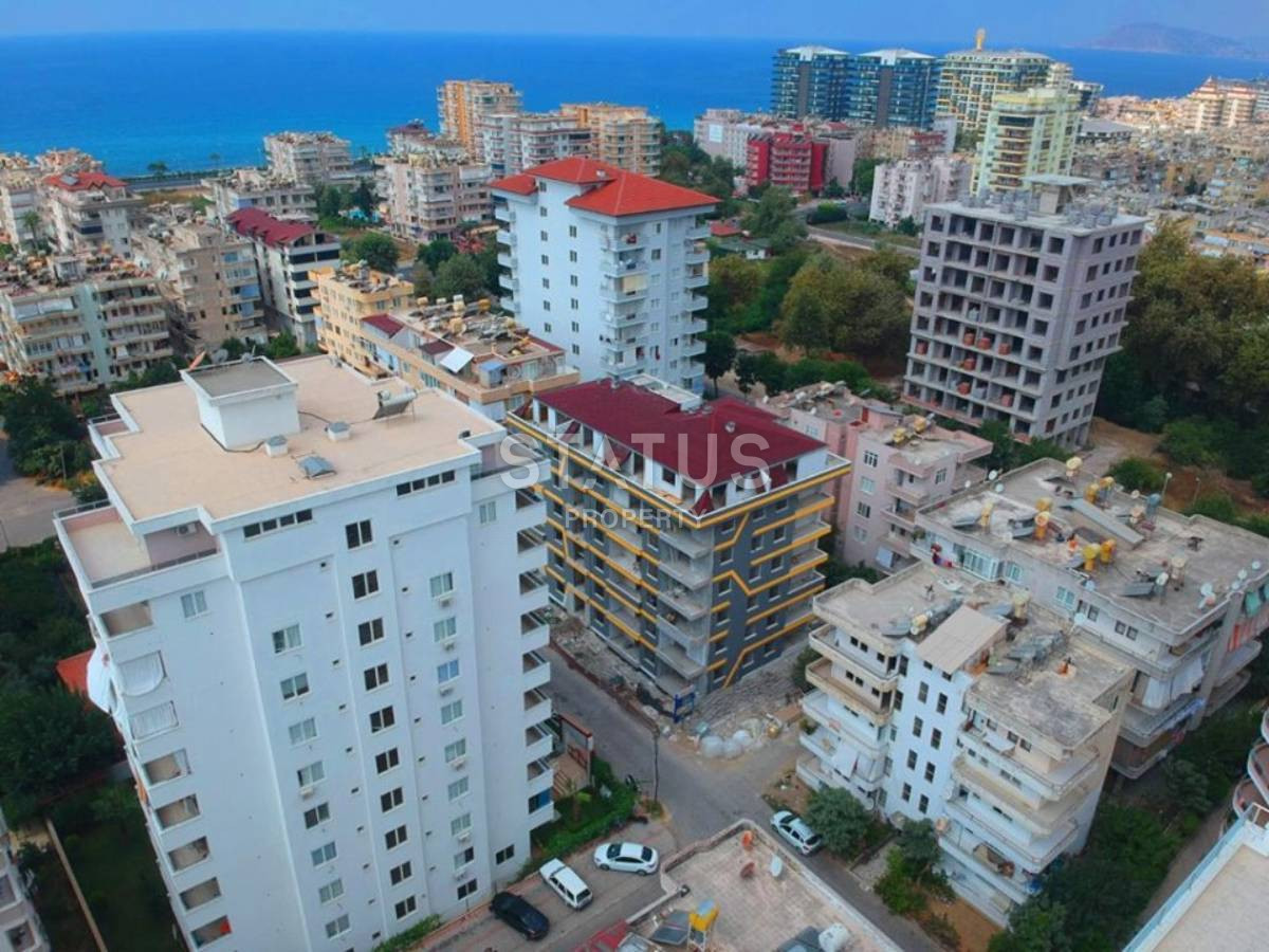 Spacious furnished apartment 1+1 with sea view, 70 m2. Mahmutlar, Alanya. фото 34