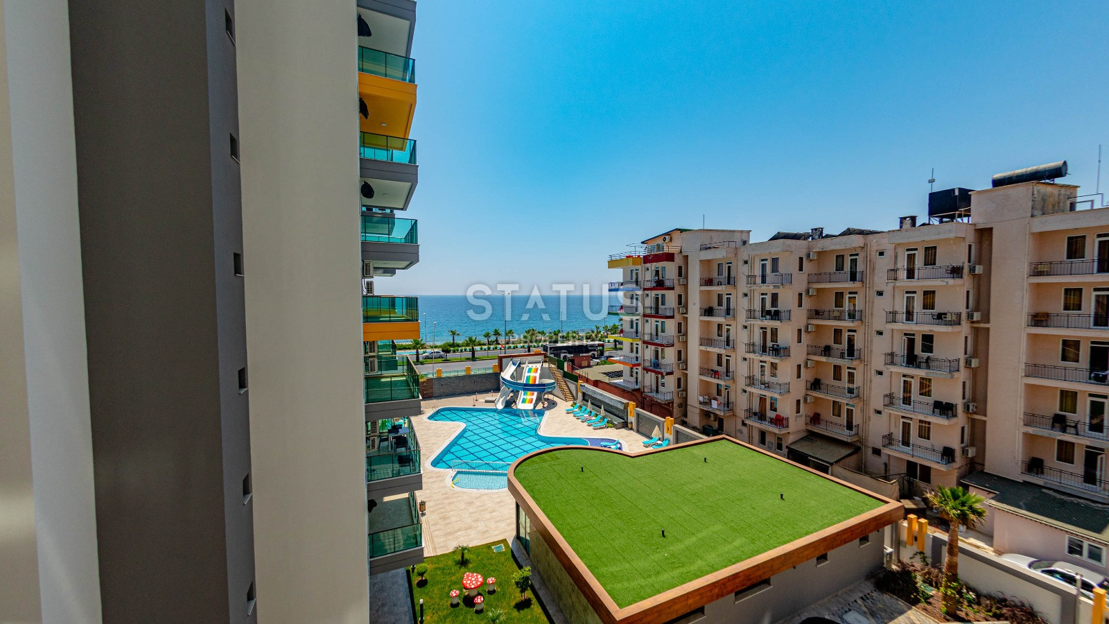 Квартира 2+1 на первой береговой линии в районе Махмутлар. фото 4